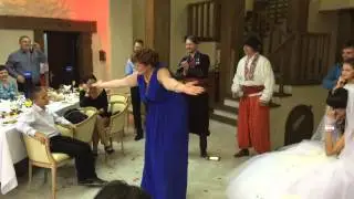 Свадьба. Танец зятя и тещи.