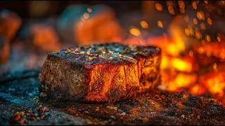 🥩 ULTIMATE SALT PLATE STEAK 🔥 Abandoned City Primitive Cooking