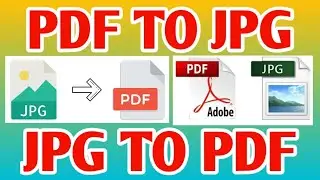 How to convert PDF to JPG without using any software