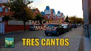 Tres Cantos Madrid Walking Tour Spain 4K
