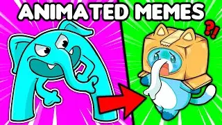 LANKYBOX ANIMATED MEMES! (CHEF PIGSTER, BANBALEENA, & MORE) *TRY NOT TO LAUGH*