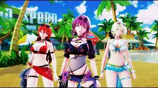 【Honkai: Star Rail MMD/崩坏：星穹铁道MMD】Cocolia/可可利亚、Himeko/姬子、kafka/卡芙卡
