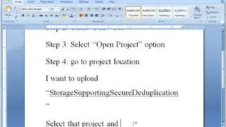 how to Import Project to  Net Beans ?