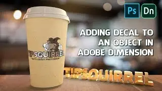 Adding Decal to 3D Objects in Adobe Dimension