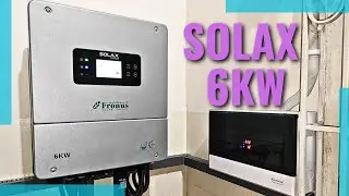 SOLAX 6KW INSTALLATION WITH 14 SOLAR