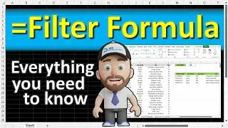 NEW - EXCEL FILTER Function - Everything you need to know