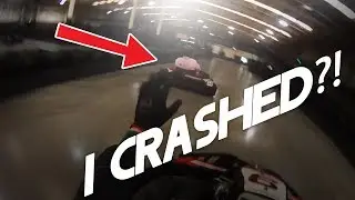 I CRASHED MY GO KART!