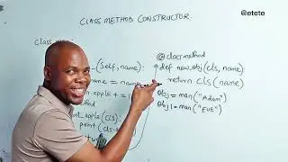 python Basics: Class Method as a Constructor 