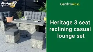 Heritage 3 seat reclining casual lounge set  - A Closer Look At