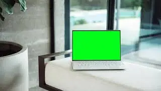 [No Copyright] Laptop Free green screen 
