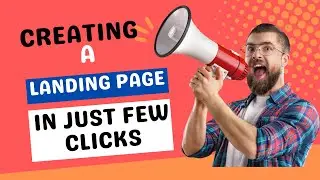 How to set up a landing Page | Steps to creating a landing page. #landingpage