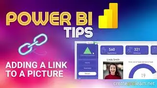 Power BI Tips - Adding a Link to a Picture