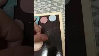 результаты перепрессовок теней #новая #косметика из старой #eyeshadow #renovation #transfiguration