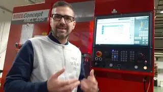 Emco concept 450 | Uppgradering MOC Touch manöverpanel | Upgraded with MOC Touch | Easy2control