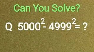 How can solve it |Viral math | Math Olympiad | mathematics| Olympiad| Math problem | Math |
