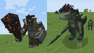 Crazy New Mobs in Minecraft! (Dragonforged Mod)