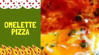 Omelette pizza recipe