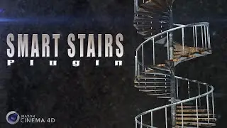 How to Use Smart Stairs Plugin in Cinema 4D