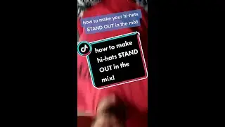 How to make Your hi-hats STAND OUT in the mix! [Hidden EQ info]