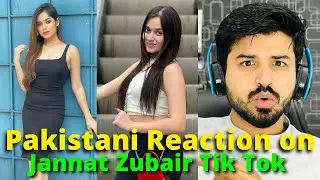 Reaction on Jannat Zubair Rahmani TIK TOK Videos Reaction Vlogger