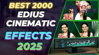 🚀BEST 2000 EDIUS Wedding Video Editing Effects || edius presets effect!🎬@softtech369