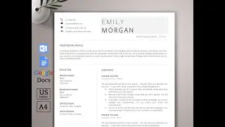 Cover letter and references