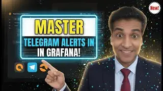 Learn Grafana 8 and Prometheus - send telegram alert - Lesson 16