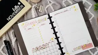 November Bullet Journal Planner Setup - Plan With Me