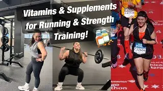 Supplements + Vitamins I Take As A Midsize Runner/Strength Training