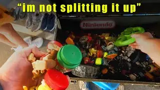 It was ALL or NOTHING at this Flea Market Booth.