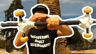 Skateboarding with a Kastking Fishing Rod