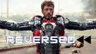 Iron Man MARK-5 suit up Reversed 4K Quality