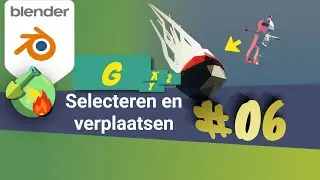 Blender #6🔥🛠️- Select and Move