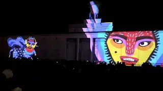 Primachenko, Kyiv Lights festival, river port