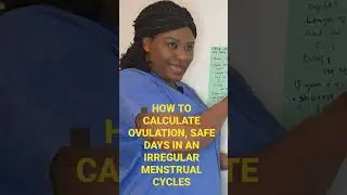how to calculate ovulation and safe days in an irregular menstrual cycle