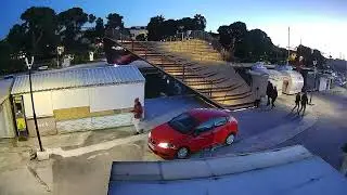 Prometno na novom mostu preko Foše - Live Cam Croatia Trogir