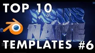 Top 10 Best Blender 3D Intro Templates #6 - FREE DOWNLOADS