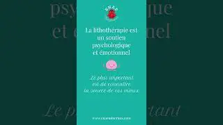 Les maladies ne se soignent pas avec la lithothérapie