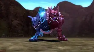 Blue Dragon [UNDUB] - Boss - Rockwind Wolf Ghost