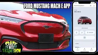 how to use Ford Mustang Mach E app