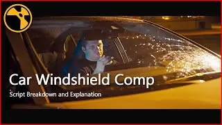 How to Comp Car Windshield Crack in Nuke | Nuke Compositing | 2D | Comp Task | 
