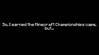 So, I earned the MCC cape, but...