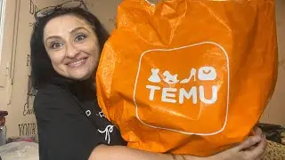 SÚPER HAUL TEMU💥tela,hilos,costura creativa y punto de cruz,❤️sorteo 🌍❤️temuunboxing