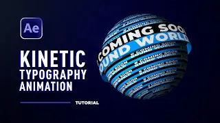 Kinetic Typography After Effects Tutorial
