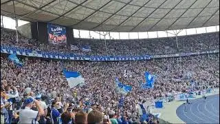 Neuer Hertha-Song! La Ola für Hertha im Olympiastadion