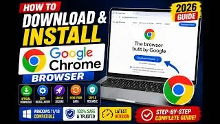 How to Download & Install Google Chrome Browser | Official Setup Guide (2026)
