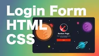 Creating a Beautiful Login Form with HTML and CSS | Step-by-Step