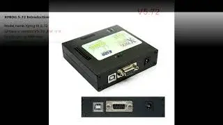 Xprog 5.72 ECU Programmer Without USB Dongle lst Look !