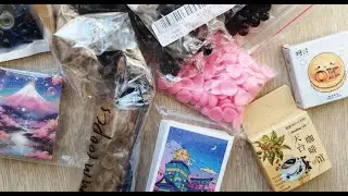Распаковка рукодельных покупок с Алика - глазки для игрушек и стикеры