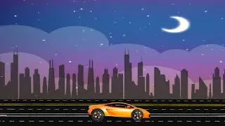 MOVING CAR || USING HTML CSS AND JAVASCRIPT || WEB PROJECT   TUTORIALS